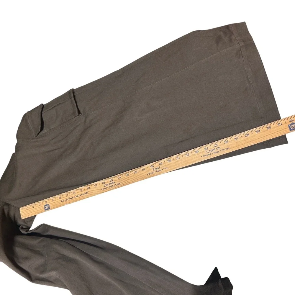 Alo Yoga Show Off Cargo Pants Espresso Brown Wide Leg High Waist Small W51383R